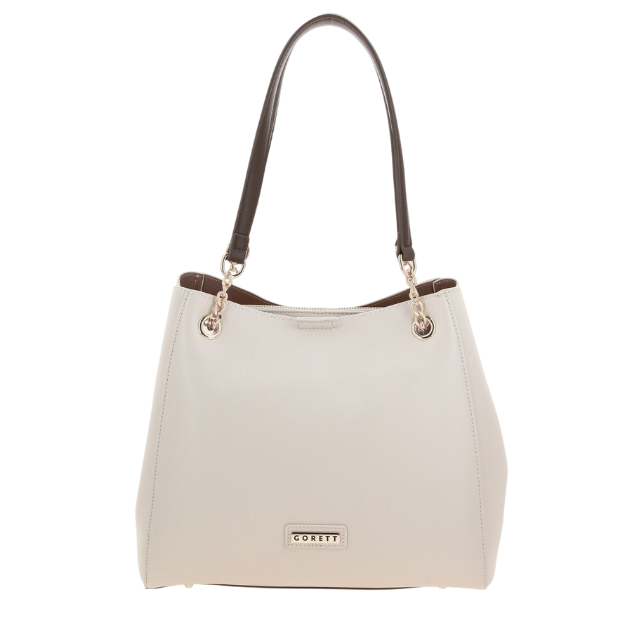 Bolsa Grande Gorétt Beige para Dama