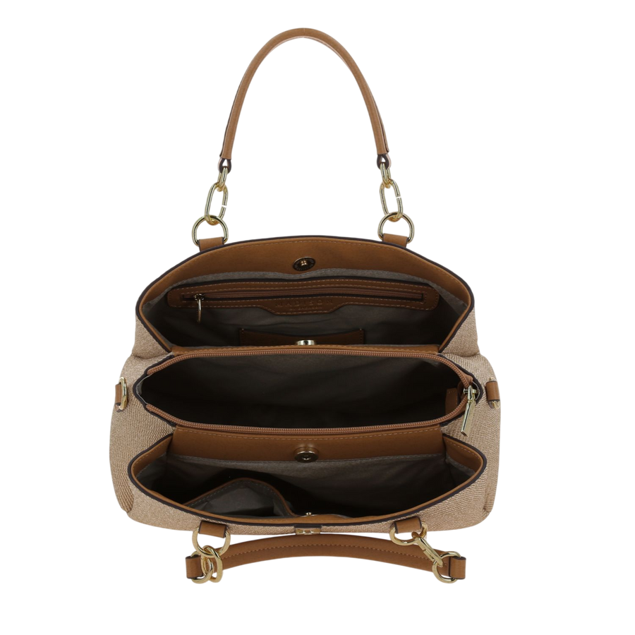 Bolsa de Mano Madison Beige
