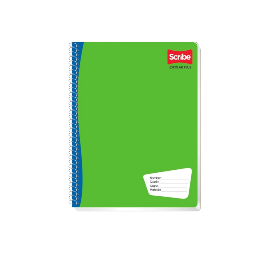Cuaderno Profesional Plus Scribe 100 Hojas Cuadro
