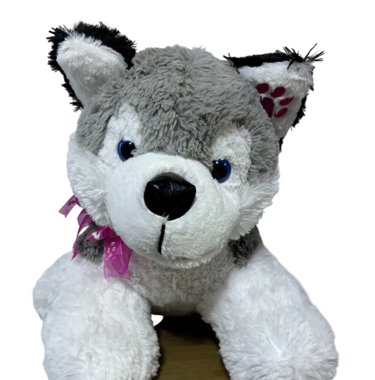 Husky de peluche