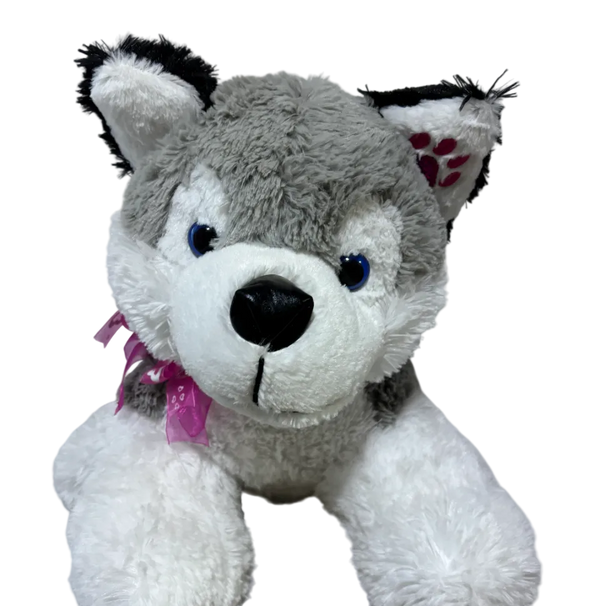 Husky de peluche