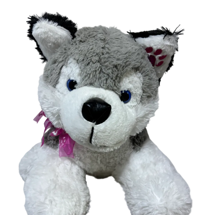 Husky de peluche
