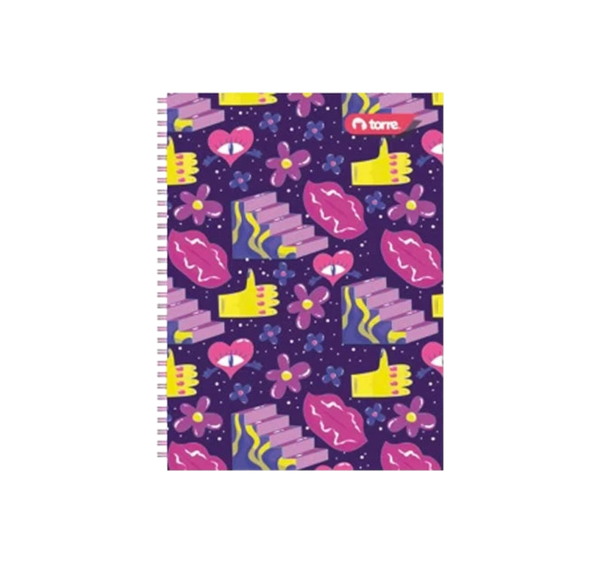 Cuaderno Profesional 100 Hojas Rayado Doble Espiral