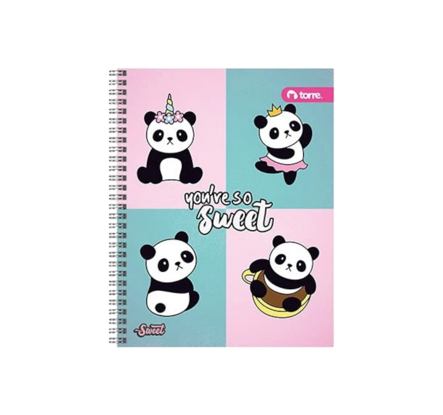 Cuaderno profesional doble espiral Raya 100 Hojas Pasta Rígida