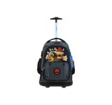 Mochila con Ruedas Mario Bros Gris
