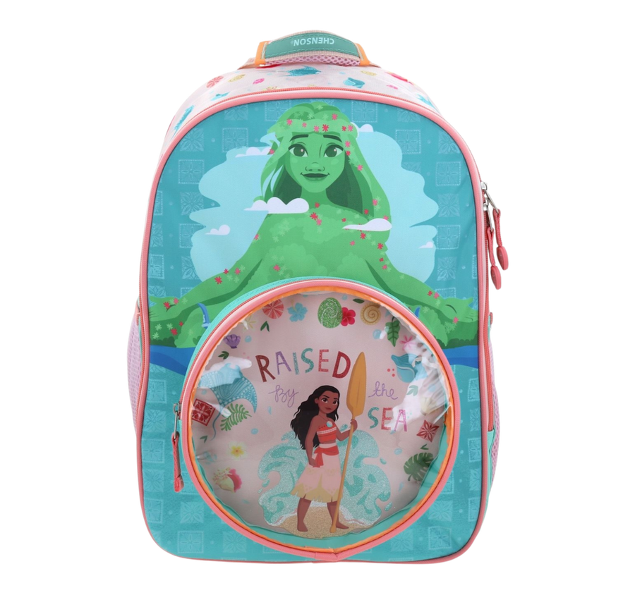 Mochila Escolar Princesas Turquesa - Infantil