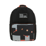 Mochila escolar para niño Mario Bros Negro Divertida y Segura