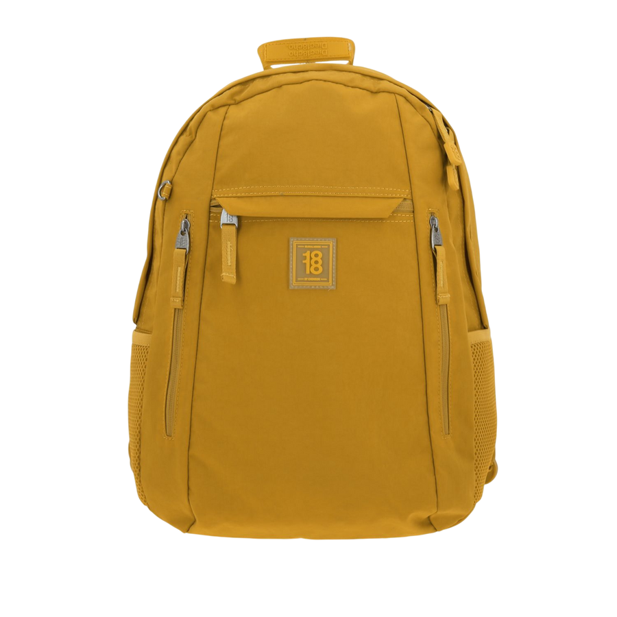 Mochila escolar juvenil 1818 color amarillo