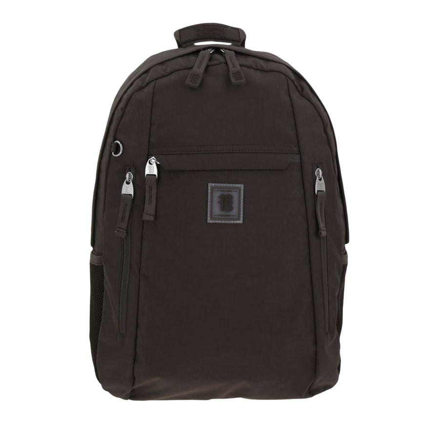 Mochila escolar juvenil 1818 color café