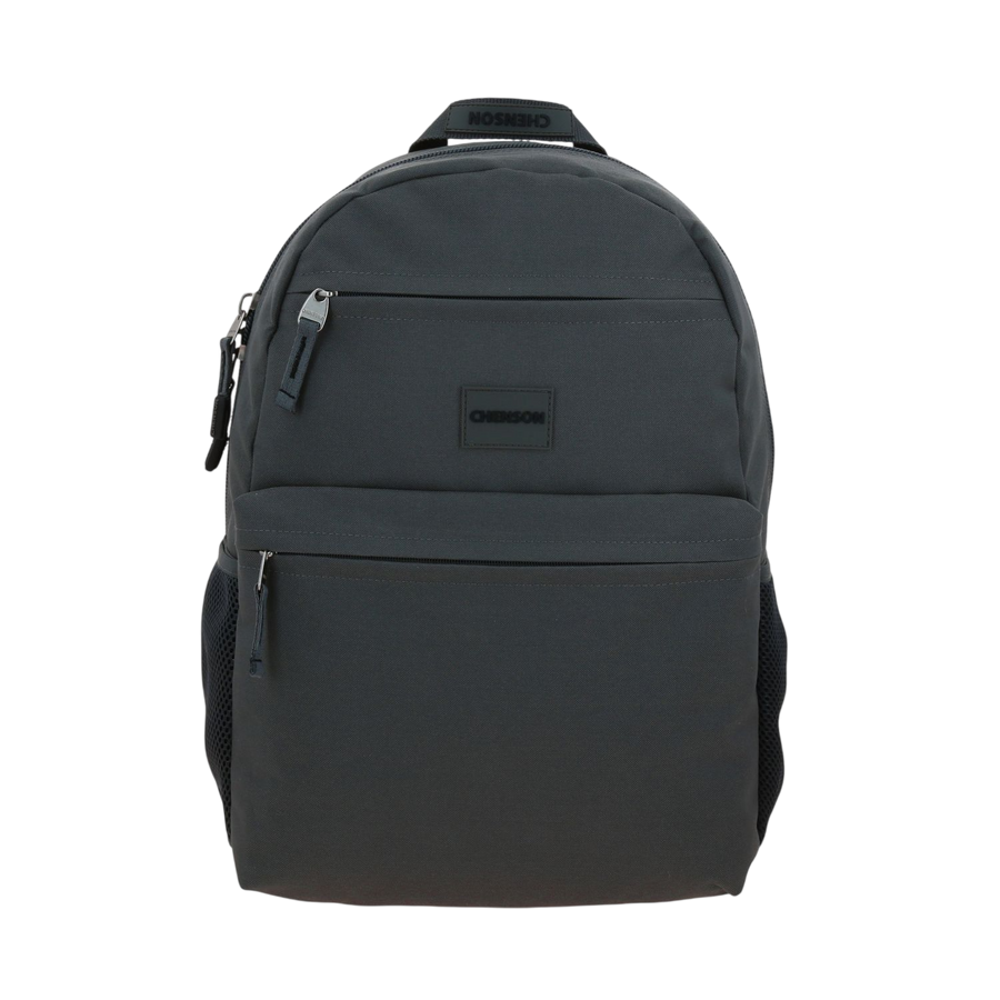 Mochila Chenson Clásico Gris | Backpack Escolar
