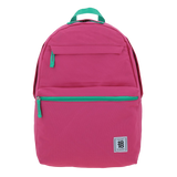 Mochila escolar juvenil fucsia 1818