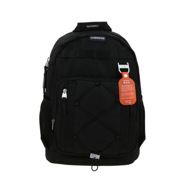 Mochila Chenson Original Negro 31x43cm - Escolar Resistente