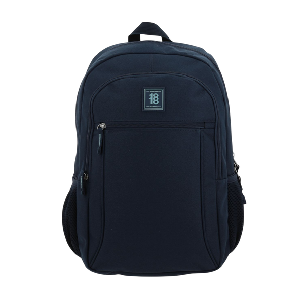 Mochila Escolar 1818 Azul Marino - Compartimentos
