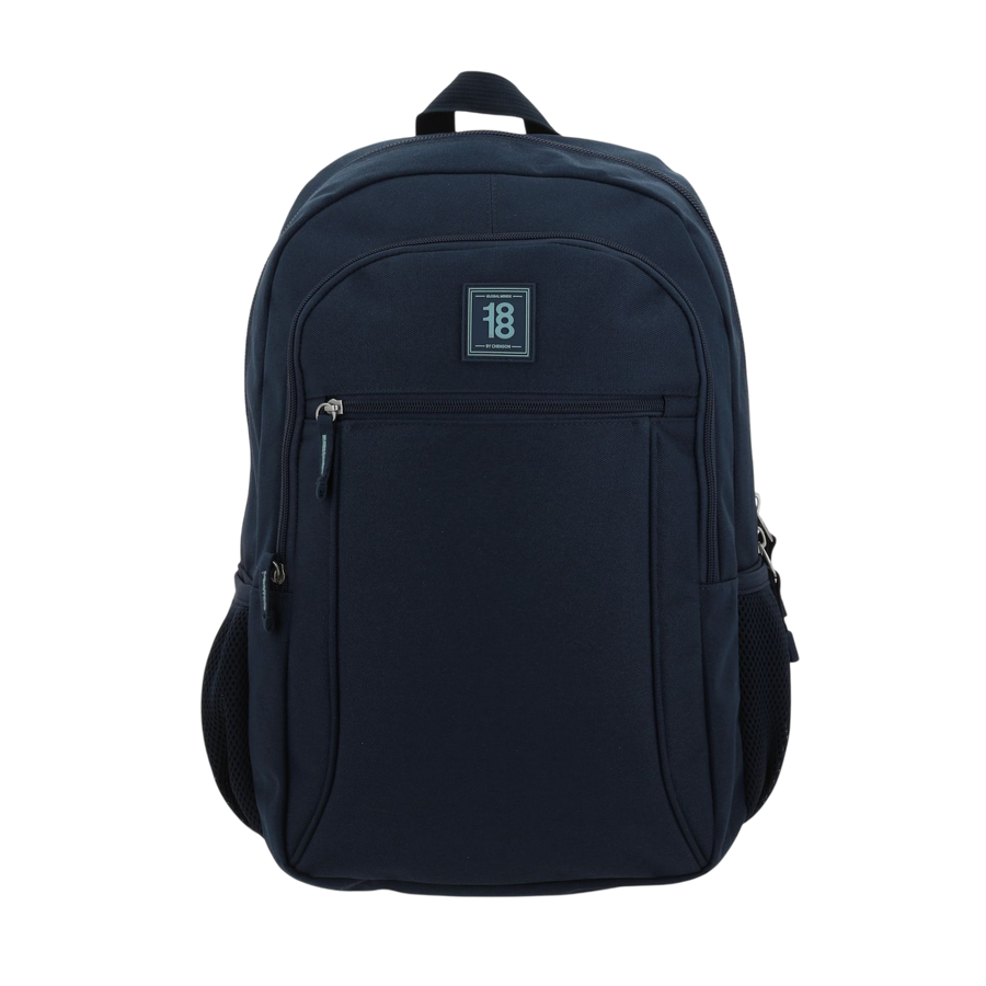 Mochila Escolar 1818 Azul Marino - Compartimentos