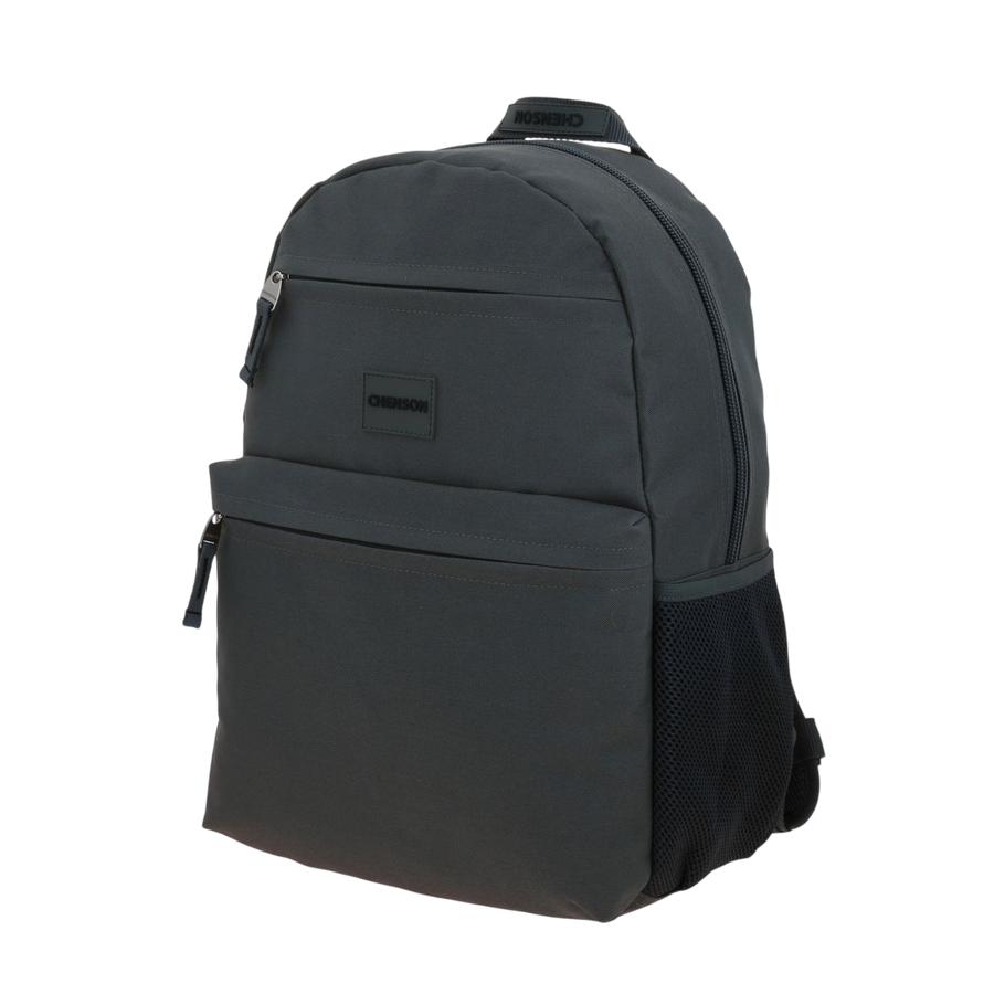 Mochila Chenson Clásico Gris | Backpack Escolar