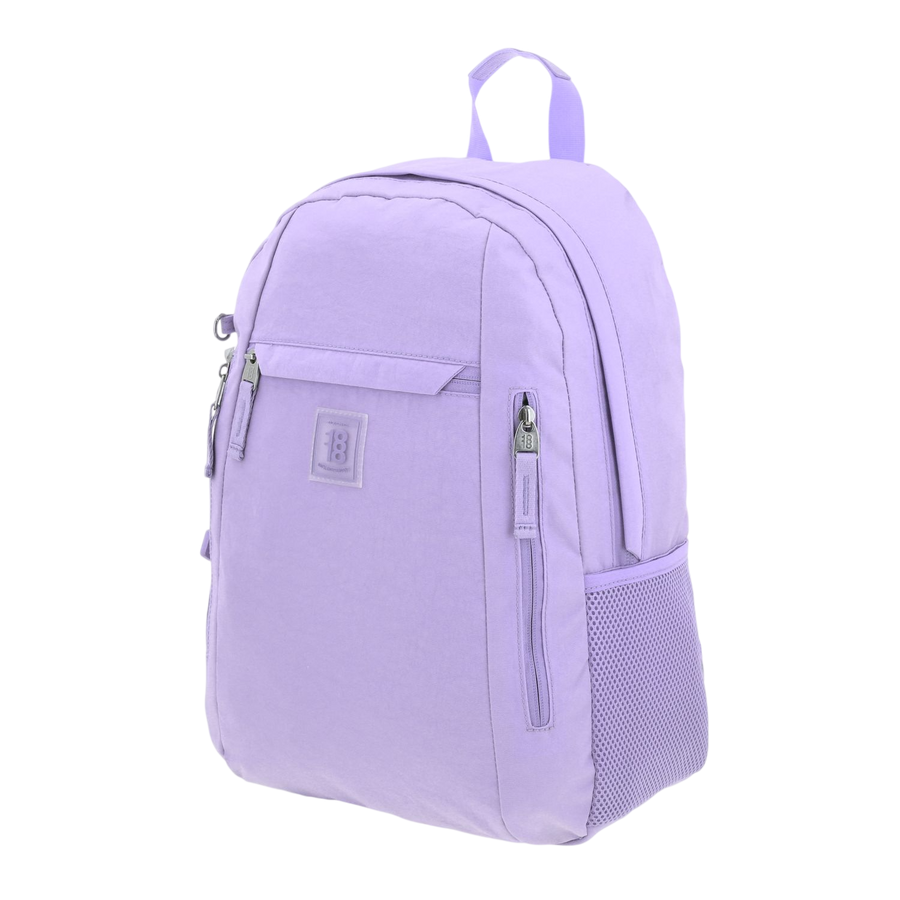 Mochila escolar juvenil 1818 violeta