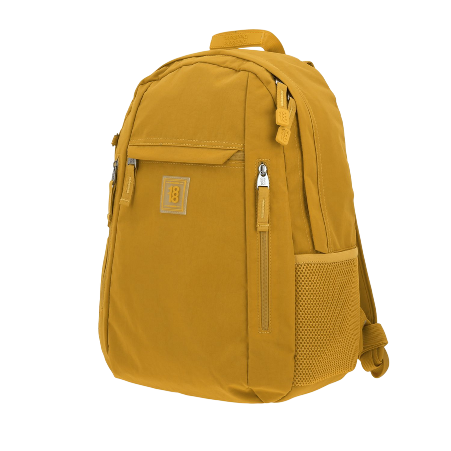 Mochila escolar juvenil 1818 color amarillo