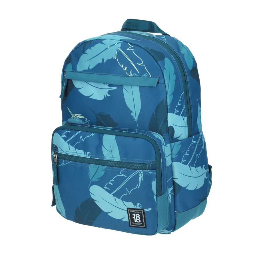 Mochila escolar juvenil 1818 verde