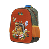 Mochila escolar para niño Mario Bros Verde seco