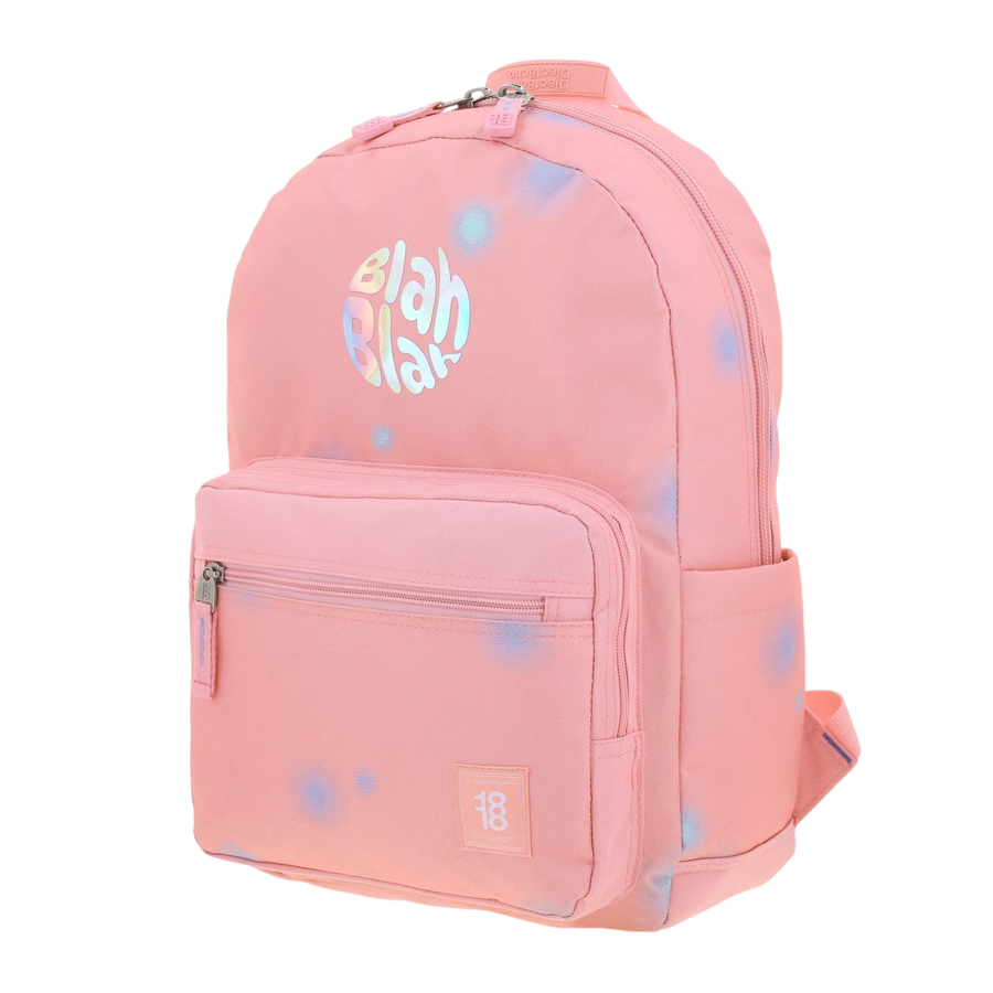 Mochila escolar juvenil 1818 rosa