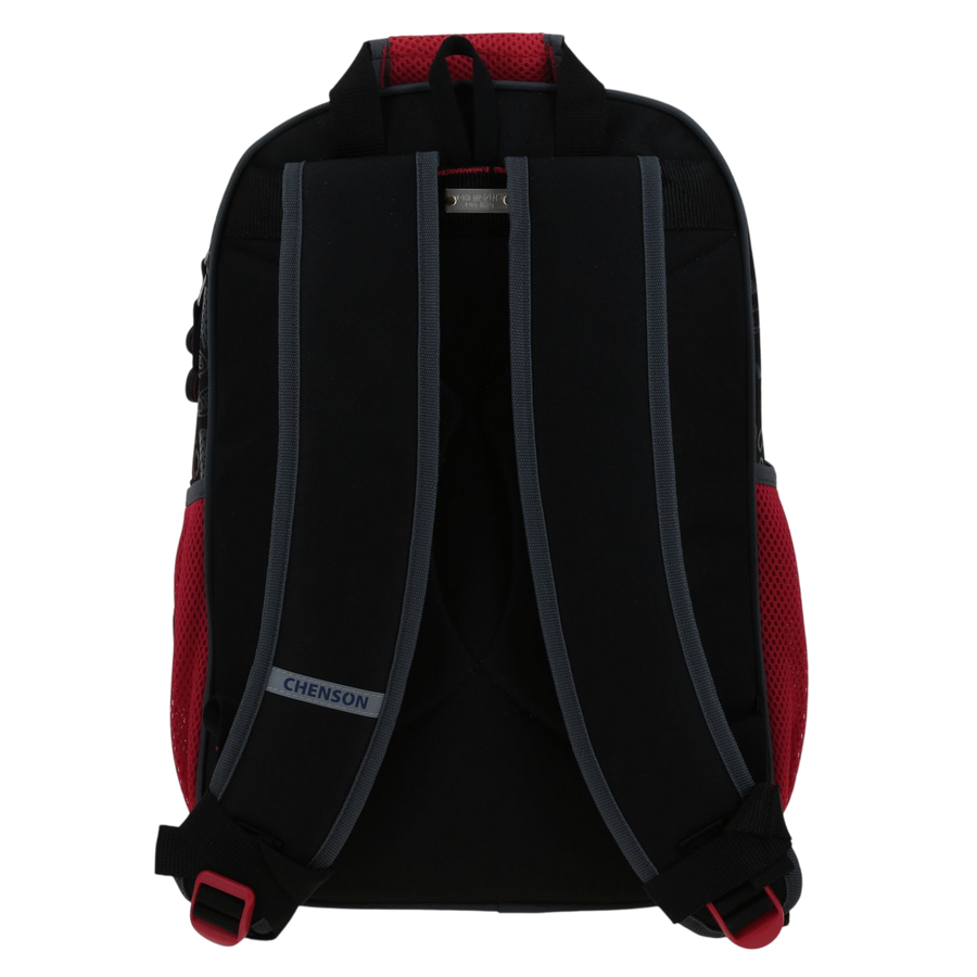 Mochila escolar para niño Miles Morales color negro duradera