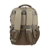 Mochila Escolar 1818 Beige con Compartimento Laptop