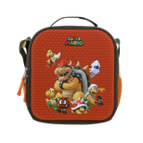 Kit Escolar Mario Bros (Mochila + Lonchera + Lapicera) infantil.