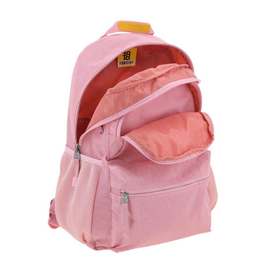 Mochila Escolar 1818 Rosa 43cm - Juvenil