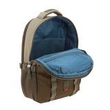 Mochila Escolar 1818 Beige con Compartimento Laptop