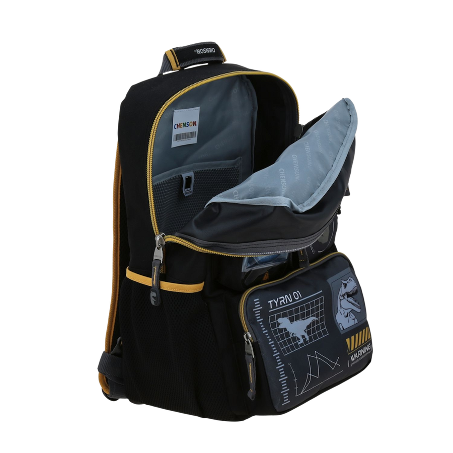 Mochila Dinosaurio 28x43 cm | Escolar Resistente