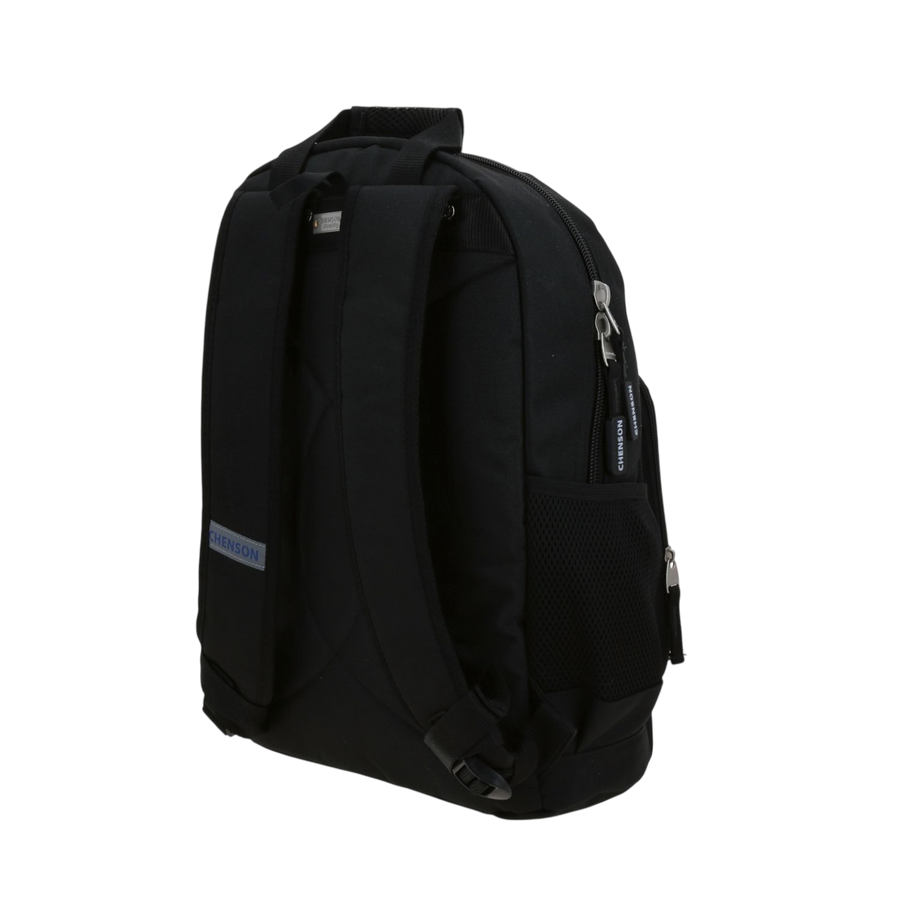 Mochila Chenson Original Negro 31x43cm - Escolar Resistente