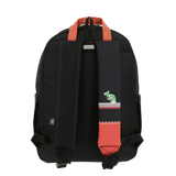 Mochila escolar para niño Mario Bros Negro Divertida y Segura