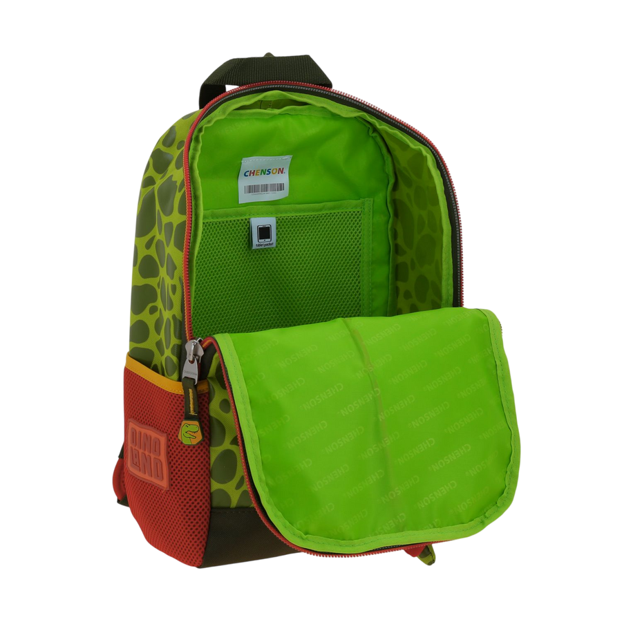 Mochila escolar Chenson Original verde - kinder