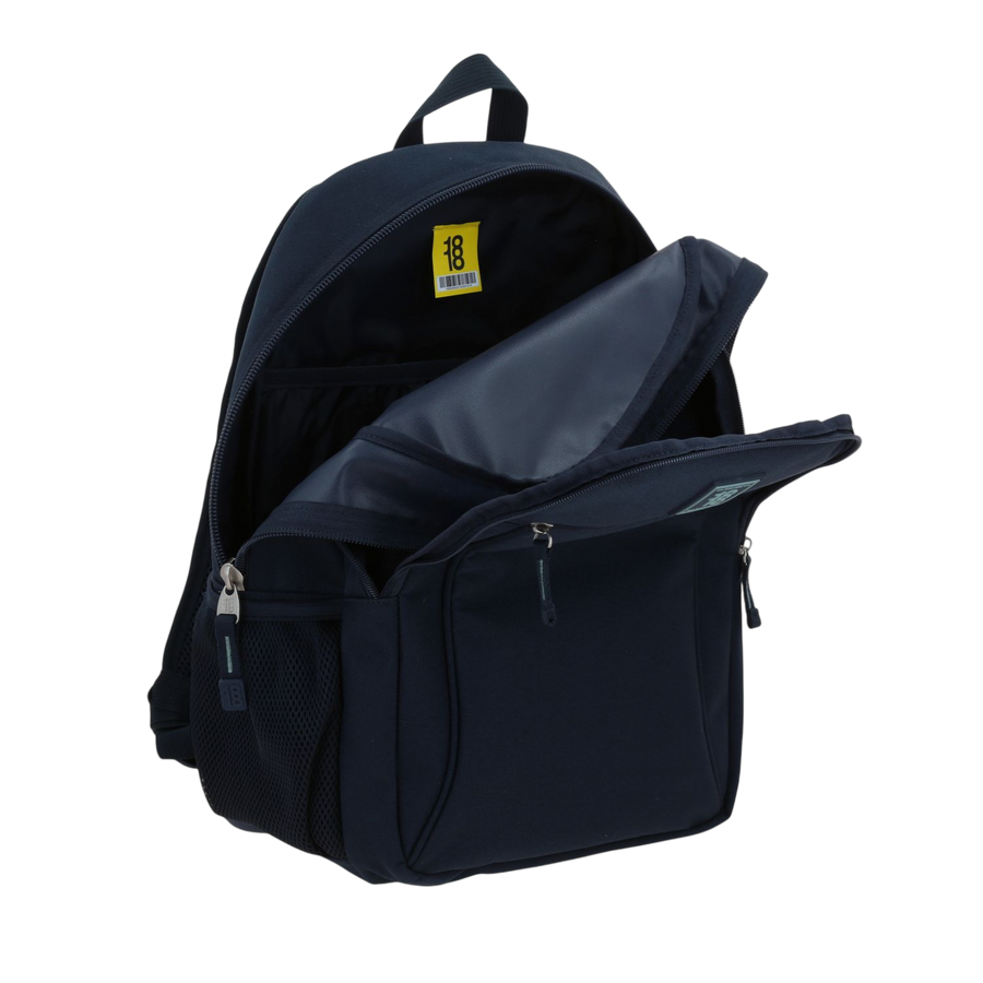 Mochila Escolar 1818 Azul Marino - Compartimentos