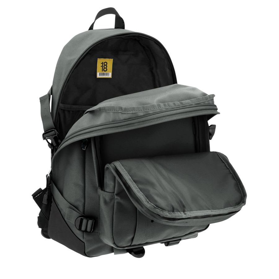 Mochila juvenil gris 1818
