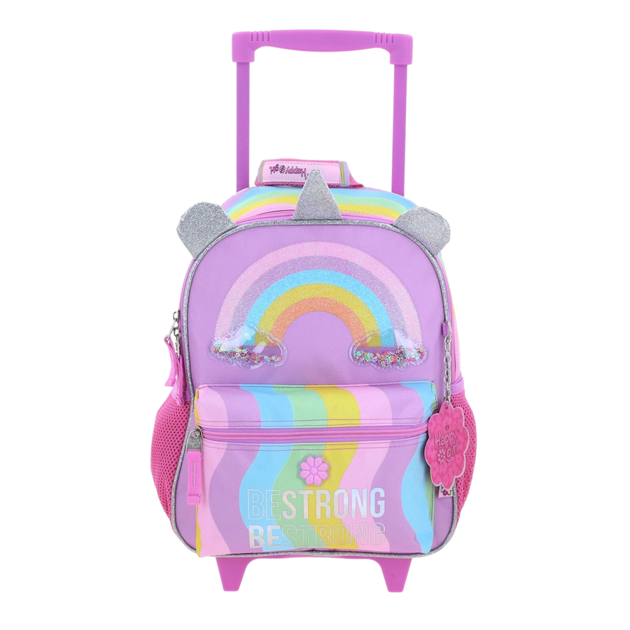 Mochila Kinder con Ruedas Happy Girl Multicolor Kinder