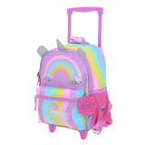 Mochila Kinder con Ruedas Happy Girl Multicolor Kinder