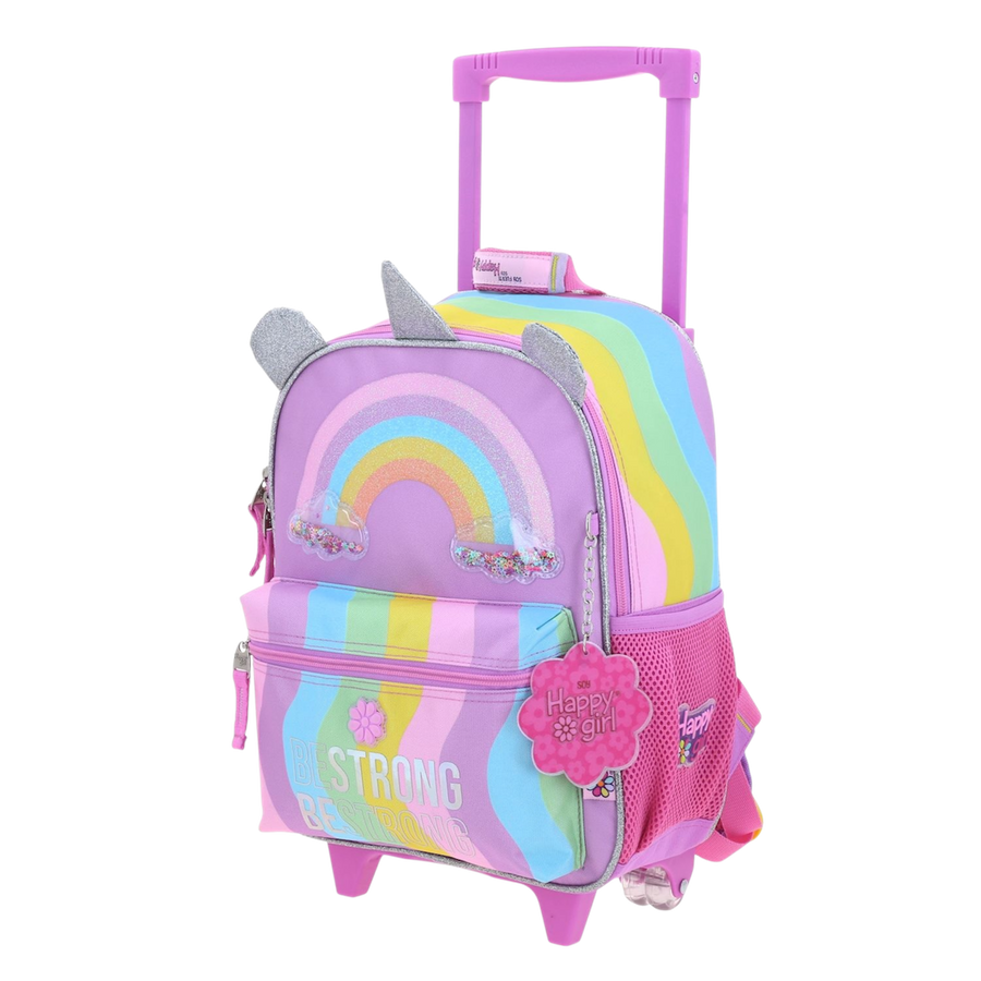 Mochila Kinder con Ruedas Happy Girl Multicolor Kinder