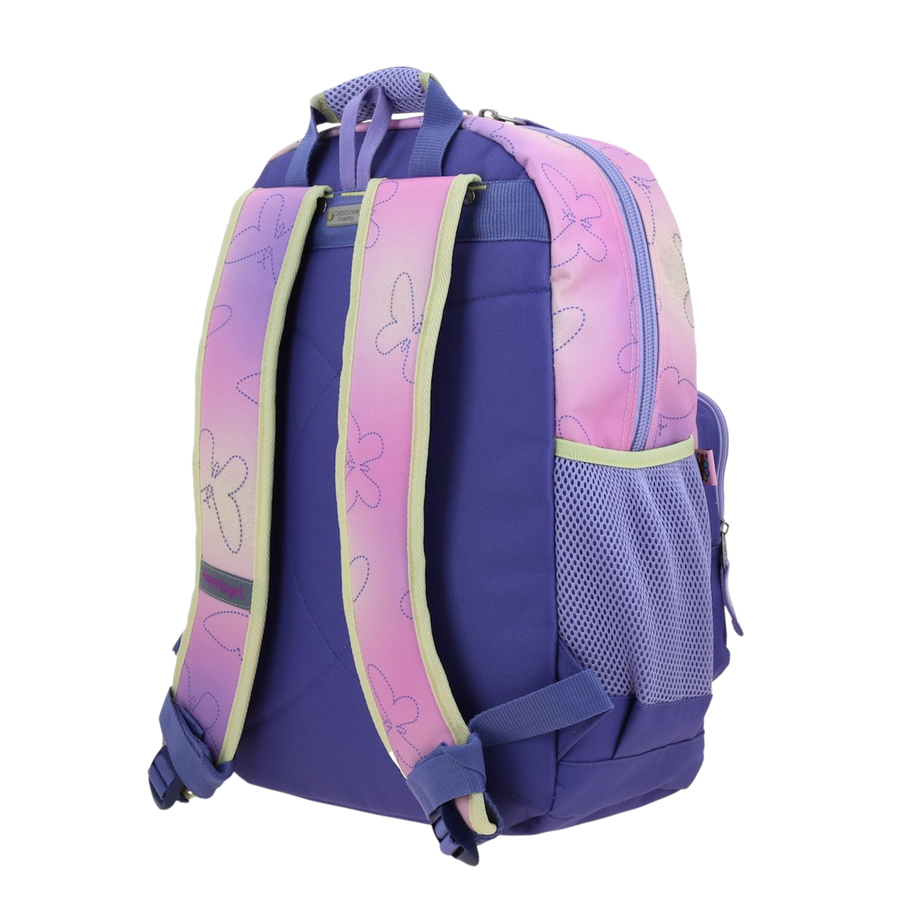 Mochila Escolar Happy Girl Uva Infantil Resistente