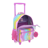 Mochila Kinder con Ruedas Happy Girl Multicolor Kinder
