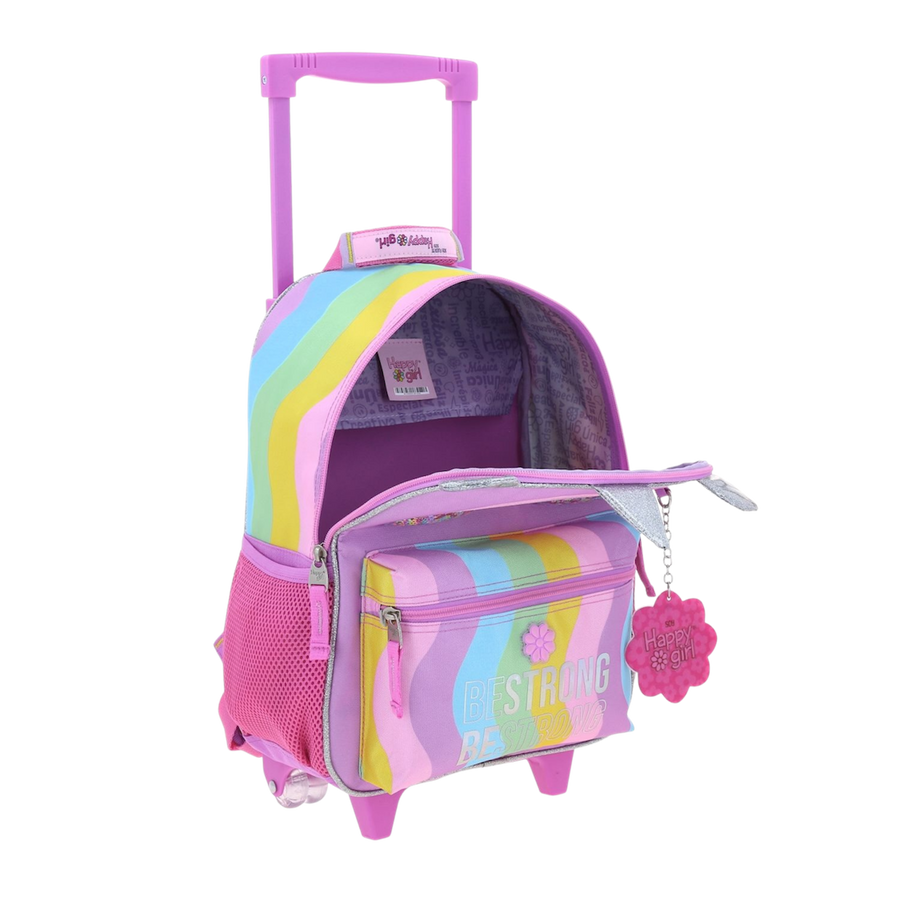 Mochila Kinder con Ruedas Happy Girl Multicolor Kinder