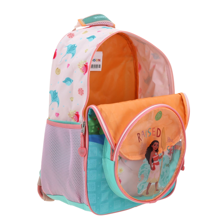 Mochila Escolar Princesas Turquesa - Infantil