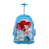 Mochila con Ruedas Princesas Azul - Escolar Infantil