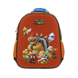 Mochila escolar para niño Mario Bros Verde seco
